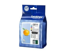 BROTHER LC3211VALDR VALUE PACK (LC3211 BK/C/M/Y)