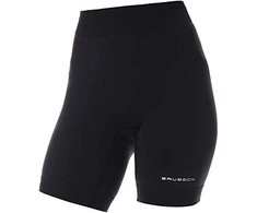 Šortai treningowe moterims Brubeck Running Force 1/2 - fchs dydis: xl