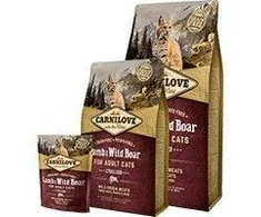 Carni Love Cat su ėriena ir šerniena suaugusiems katėms sterilizuota 400g