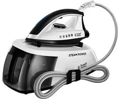 Lygintuvas su garų generatoriumi 24420-56 Russell Hobbs 2400W/1.3L baltas/juodas