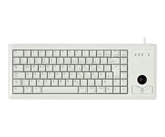 Klaviatūra CHERRY COMPACT Pilkas - TRACKBALL USB US LAYOUT EUR