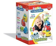 Clementoni Baby Žaidimas "Fun Vehicles"