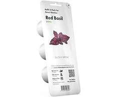 Click &amp; Grow sėklos išmaniajam vazonui - Violetinis bazilikas, 3vnt.