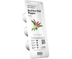 Click &amp; Grow sėklos išmaniajam vazonui - Raudonieji aštrieji čili pipirai (SGR52x3) 3vnt.