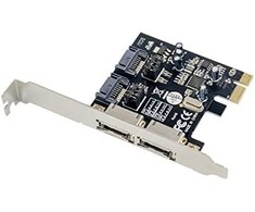 Conceptronic CONCEPTRONIC PCI Express kortelės 2 prievadų SATA III adapteris. sveikasis skaičius + išorinis skaičius