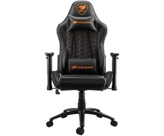 Žaidimų kėdė COUGAR OUTRIDER, Juodos/oranžinės spalvos