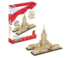 3D dėlionė Cubicfun Kultūros ir mokslo rūmai 144 dalių
