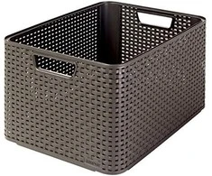 Daiktadėžė CURVER, 30 l, ruda, 43,6×32,6×23 cm