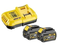 DEWALT FLEXVOLT MITER SAW 54V / 18V 216mm 2 x 6.0Ah LI-ION DCS777T2