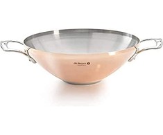 De Buyer Prima Matera Wok indukcinis jonų varis/plienas su 2 rankenomis