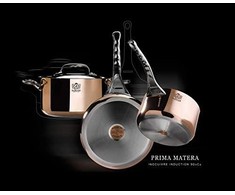 De Buyer Prima Matera Wok indukcinis jonų varis/plienas su 2 rankenomis