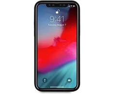 Ferrari FEOGOHCP12MBK Apple iPhone 12/12 Pro 6,1″ juodos spalvos kietas dėklas Off Track Perforated