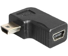 Adapteris USB Delock MiniUSB - MiniUSB Juodas (65448)
