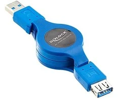 DELOCK Cable USB 3.0 plėtinys A/A ištraukiamas