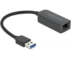 Delock A tipo USB adapteris, skirtas 2,5 gigabito LAN kompaktiškumui