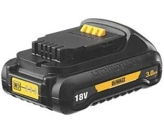 Akumuliatorius DeWalt DCB187; 18 V; 3,0 Ah; Li-ion