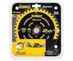 DEWALT pjovimo diskas 165x20mmx40z