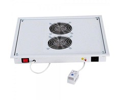 Vėdinimo skydo lentyna 19" TRITON stogo 2 ventiliatoriai RAC-CH-X03-X3