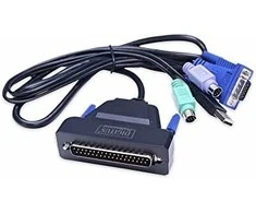 KVM konsolė Digitus Assmann 17IN VGA TFT CONMALE. 1 - UOSTAS (GERMAN REIBOARD LAYOUT)