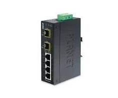 Šakotuvas „Digitus Industrial“ 5 prievadų gigabitų jungiklis | DN-651107 | Nevaldomas | Montuojamas ant DIN bėgelio