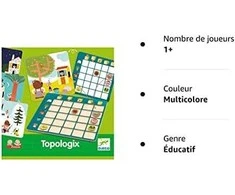 Djeco Edukacinis žaidimas - Eduludo - Topologix ( DJ08354 )