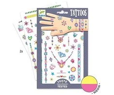 Djeco Tatuiruotės - Jenni (50+ tatuiruočių) ( DJ09587 )