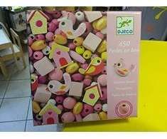Djeco Mediniai karoliukai - Paukščiai ( DJ09809 )