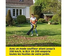 Kärcher akumuliatorinis lapų pūstuvas BLV 18-200 be akumuliatoriaus ir kroviklio