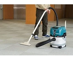 Makita VC004GLZ01 Akumuliatorinis XGT dulkių siurblys, 2X40V, 40Vmax, AWS. Komplektuojamas be akumuliatorių ir kroviklio.