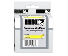 Dymo Vinilinė juostelė RHINO 12MMx5.5M, Geltona