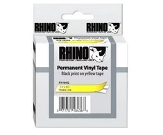 Dymo Vinilinė juostelė RHINO 12MMx5.5M, Geltona