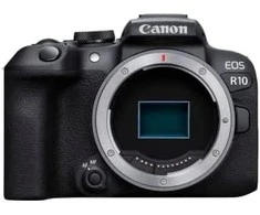 „Canon“ | D.CAM EOS R10 beveidrodinis fotoaparato korpusas | 24,2 MP megapikselių | Vaizdo stabilizatorius | ISO jautrumas (maks.) 32000 | „Wi-Fi“ | Vaizdo įrašymas | Rankinis valdymas | CMOS | Juodas
