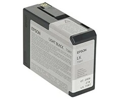 Epson rašalo kasetė Light Juodas T580700