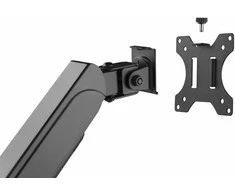 Laikiklis Equip Equip Tischhalterung 17 "-32" / 9kg 2TFT 360 ° Gasfeder sw