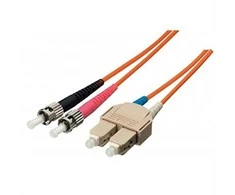 Equip ST Fiber- optinis laidas - SC Singlemode Duplex OS2, 2m, geltona (252332)