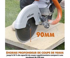 Betono pjaustyklė Evolution R230DCT; 230 mm; 2000 W
