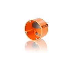 Mto Electric As Simet 83191088 Dėžutė tuščiavidurėms sienoms, 60 mm skersmens, su įsiskverbiančia membrana, E2700, oranžinė, atspari vėjui 83191088