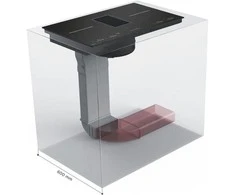 Kaitlentė Faber HOOD GALILEO SMART BK A600