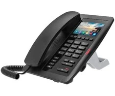 Telefonas „Fanvil Fanvil H5W VoIP telefonas, juodas, 2 linijų, „Wi-Fi“