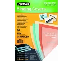 FELLOWES COUV A4 TRANSPARENT 150 MIC Pack de 100