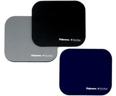 Fellowes Microban pelės kilimėlis, 264 mm x 280 mm x 3 mm, juodos spalvos