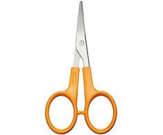 FISKARS Classic lenktos žirklės manikiūrui, 10 cm (1000813)