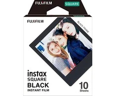 Fujifilm | Instax Square Momentinis filmas Juodas | Blizgus | Kiekis 10