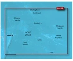 Garmin Polinezijos pakrančių žemėlapiai BlueChart g3 Vision | VPC019R | microSD™/SD™