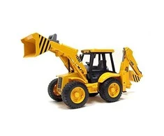 BRUDER ekskavatorius-krautuvas, JCB 4CX , 02428
