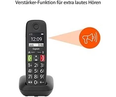 Gigaset E290 HX juoda
