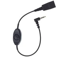 Jabra prijungimo kabelis QD iki 3,5 mm lizdo