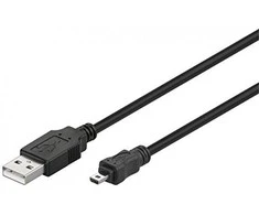 Goobay USB 2.0 Hi-Speed cable 93972 1.8 m, Juodas