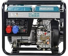 Konner &amp; Sohnen Dyzelinis generatorius Konner amp Sohnen KS 9100HDE-1/3 ATSR, 7.5 kW