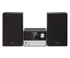 Muzikinis centras Grundig CMS 3000 BT DAB+, home audio micro system, juodas, sidabrinis, 30 W